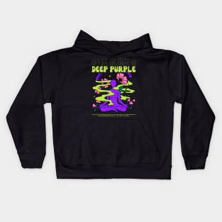 Deep purple // Yoga Kids Hoodie